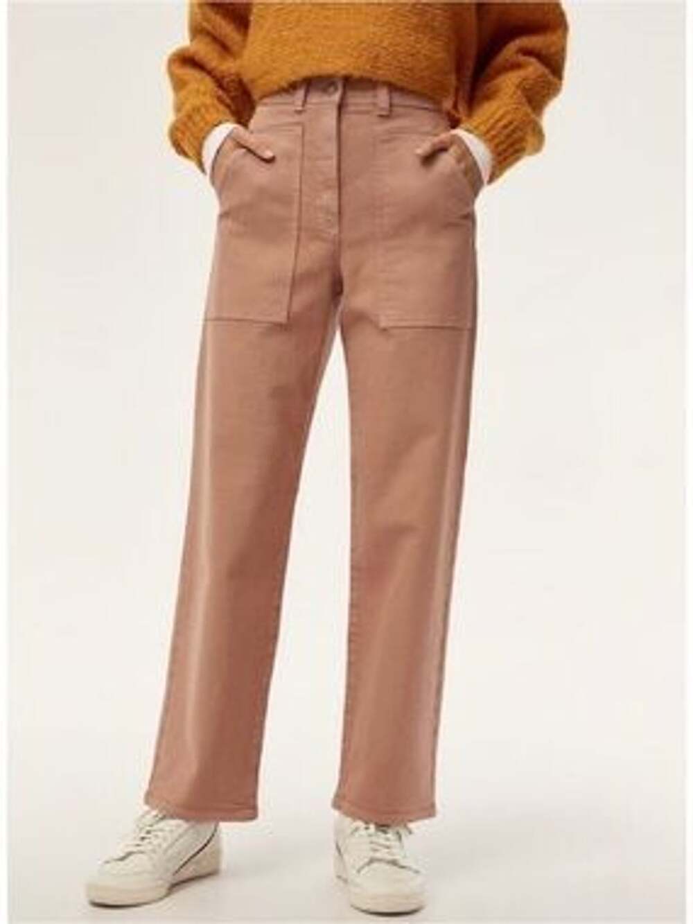 Wilfred Free Size 00 Pink Cargo Pants Utility Straight Leg Cotton
